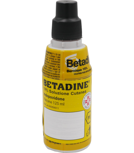 BETADINE*soluz cutanea 125 ml 10%