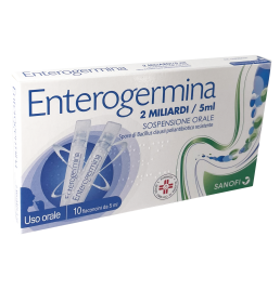 ENTEROGERMINA*orale sosp 10 flaconcini 2 mld 5 ml