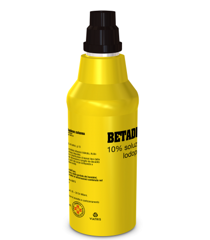 BETADINE*soluz cutanea 1 flacone 500 ml 10%