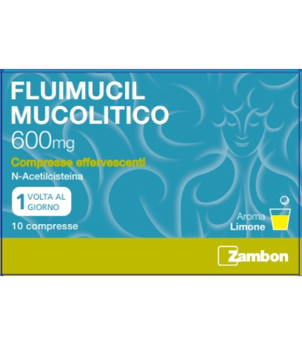 FLUIMUCIL MUCOLITICO*10 cpr eff 600 mg