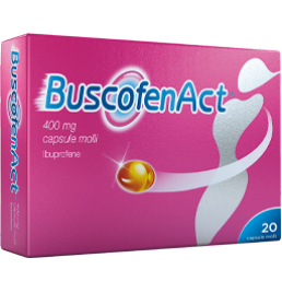 BUSCOFENACT*20 cps molli 400 mg