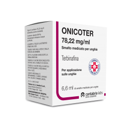 ONICOTER*smalto unghie 1 flacone 6,6 ml 78,22 mg/ml