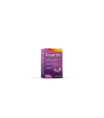 FEXACTIV*collirio 10 ml 0,3 mg/ml + 0,5 mg/ml