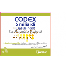 CODEX*12 cps 5 mld 250 mg