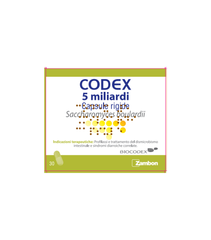 CODEX*30 cps 5 mld 250 mg