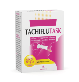 TACHIFLUTASK*orale grat 10 bust 600 mg + 10 mg