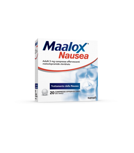 MAALOX NAUSEA*20 cpr efferv 5 mg