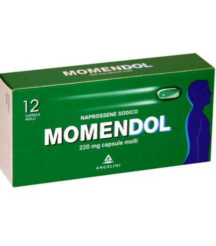 MOMENDOL*12 cps molli 220 mg