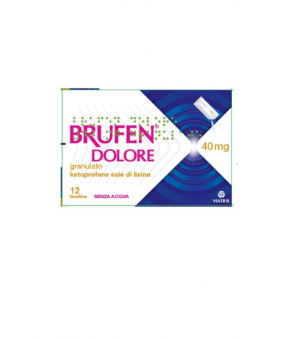 BRUFEN DOLORE*orale grat 12 bust 40 mg