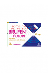 BRUFEN DOLORE*orale grat 24 bust 40 mg