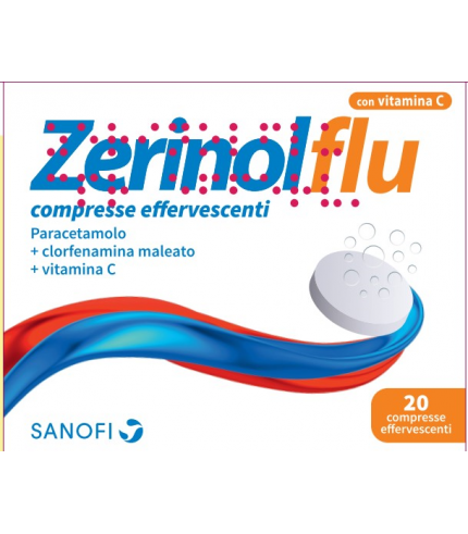 ZERINOLFLU*20 cpr eff 300 mg + 2 mg + 280 mg