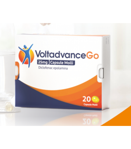 VOLTADVANCEGO*20 cps molli 25 mg