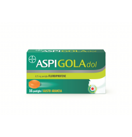 ASPIGOLADOL*16 pastiglie 8,75 mg arancia