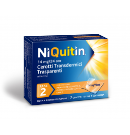 NIQUITIN*7 cerotti transd 14 mg/die