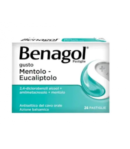 BENAGOL*24 pastiglie mentolo-eucaliptolo