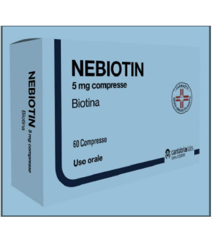 NEBIOTIN*60 cpr 5 mg
