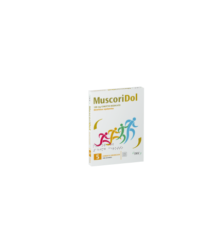 MUSCORIDOL*5 cerotti medicati 180 mg