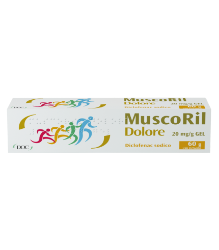 MUSCORIL DOLORE*gel 60 g 20 mg/g