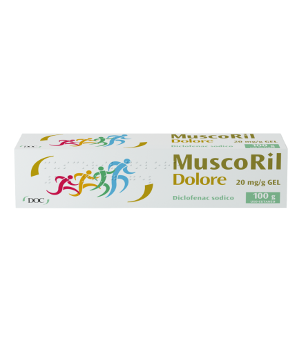 MUSCORIL DOLORE*gel 100 g 20 mg/g