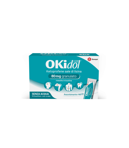 OKIDOL*orale granulato 10 bustine 80 mg