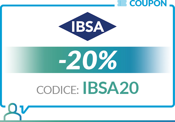 IBSA -20% - Codice sconto: IBSA20