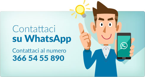 Contattaci su WhatsApp al numero 347 1234567